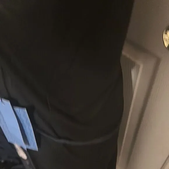 Simply vera Vera wang Floral Black and Blue Dress with defects nwt pictured - Picture 6 of 9